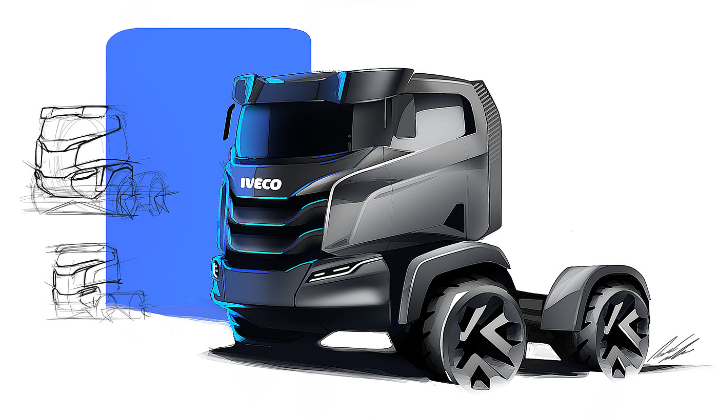product design，Automobile/transportation，heavy truck，