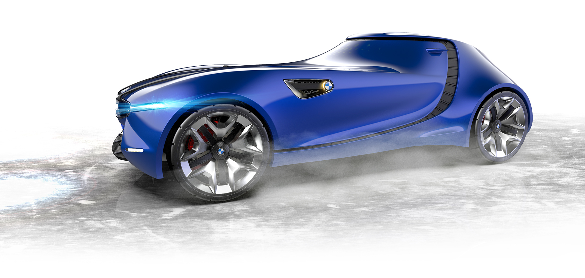 Retro，Futurism，bmw，