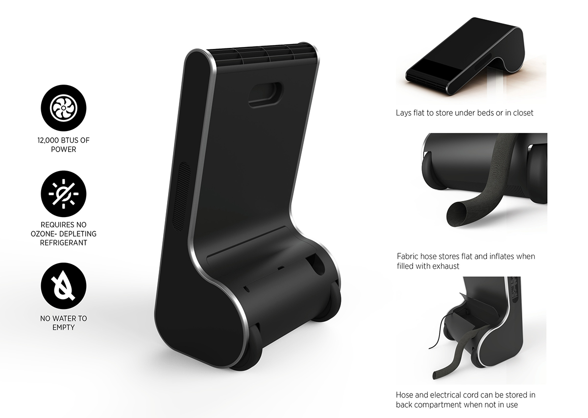 keyshot，product design，air conditioner，