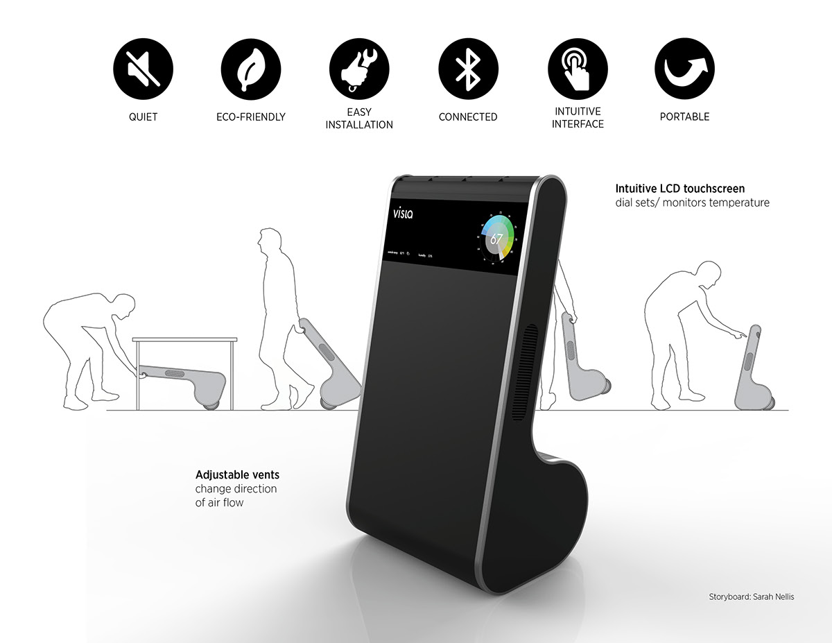 keyshot，product design，air conditioner，