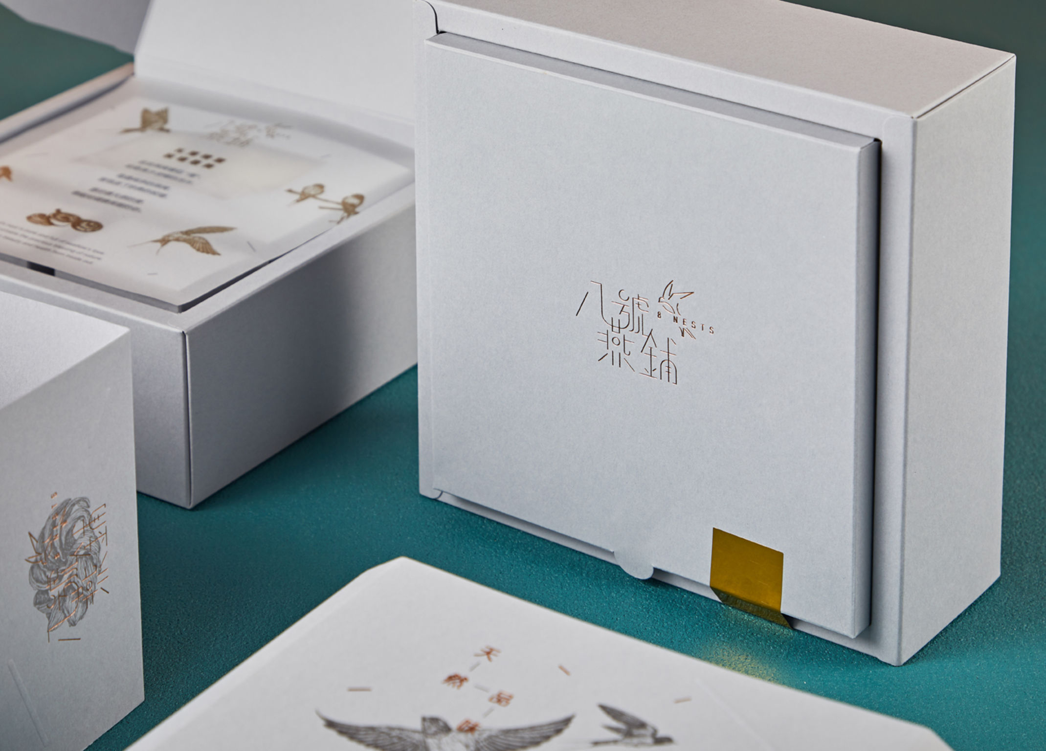 packing design，Beauty/health care，Bird's Nest Packaging，