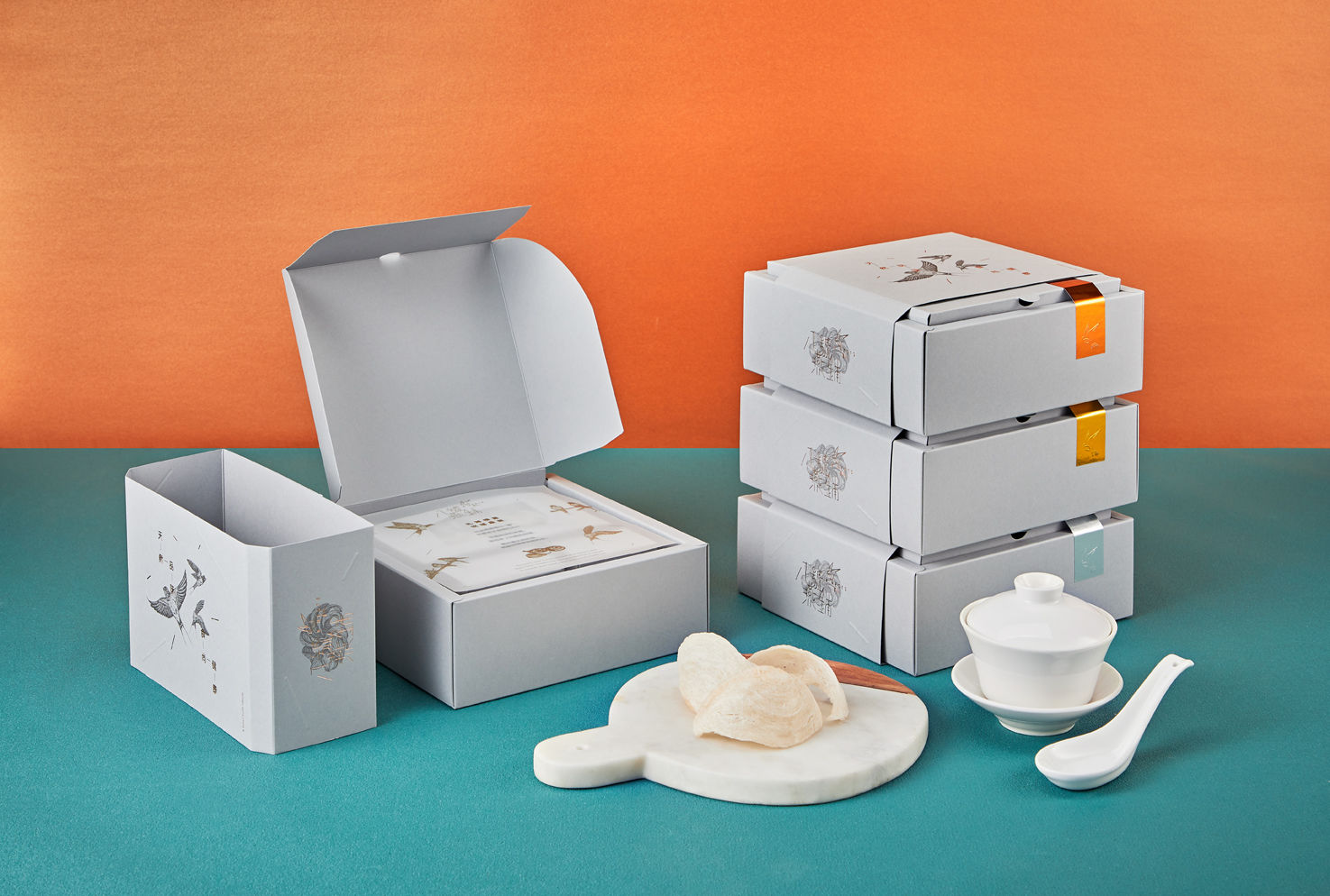 packing design，Beauty/health care，Bird's Nest Packaging，