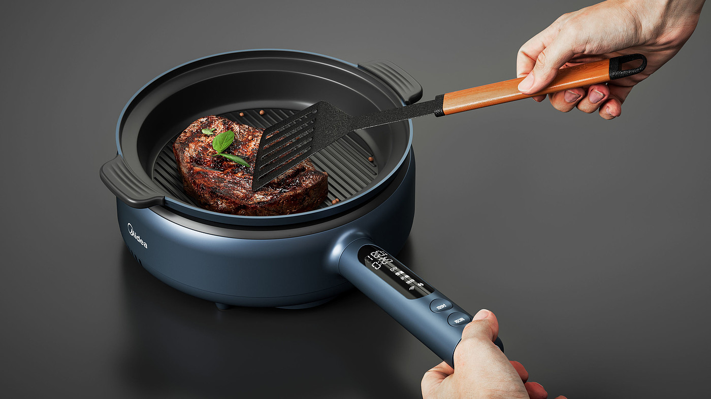 product design，kitchen，Electromagnetic furnace，