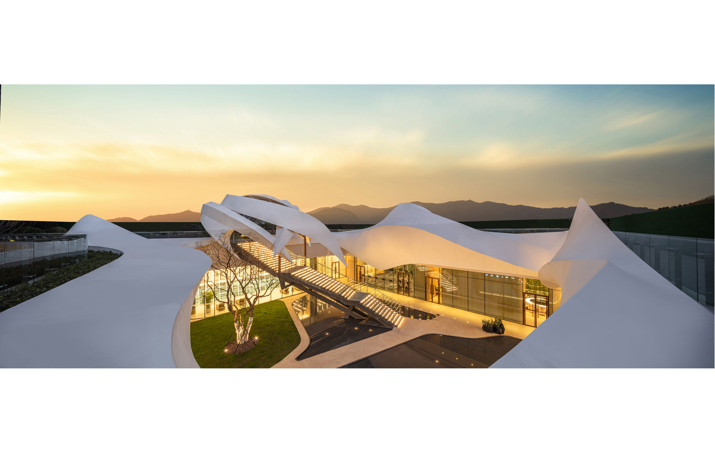 Architectural design，Public buildings，Community Center，