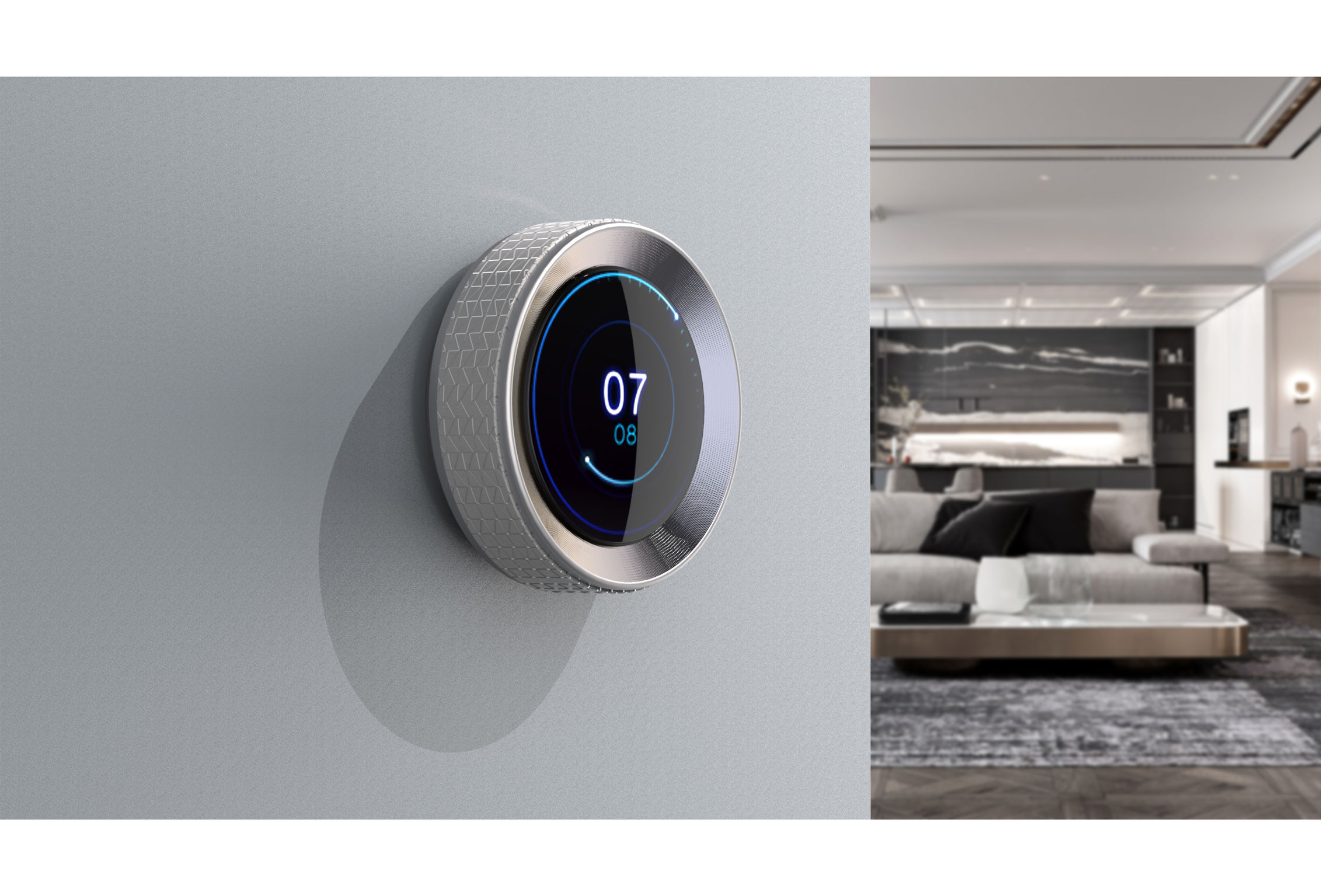 product design，Architectural technology，Smart home panel，