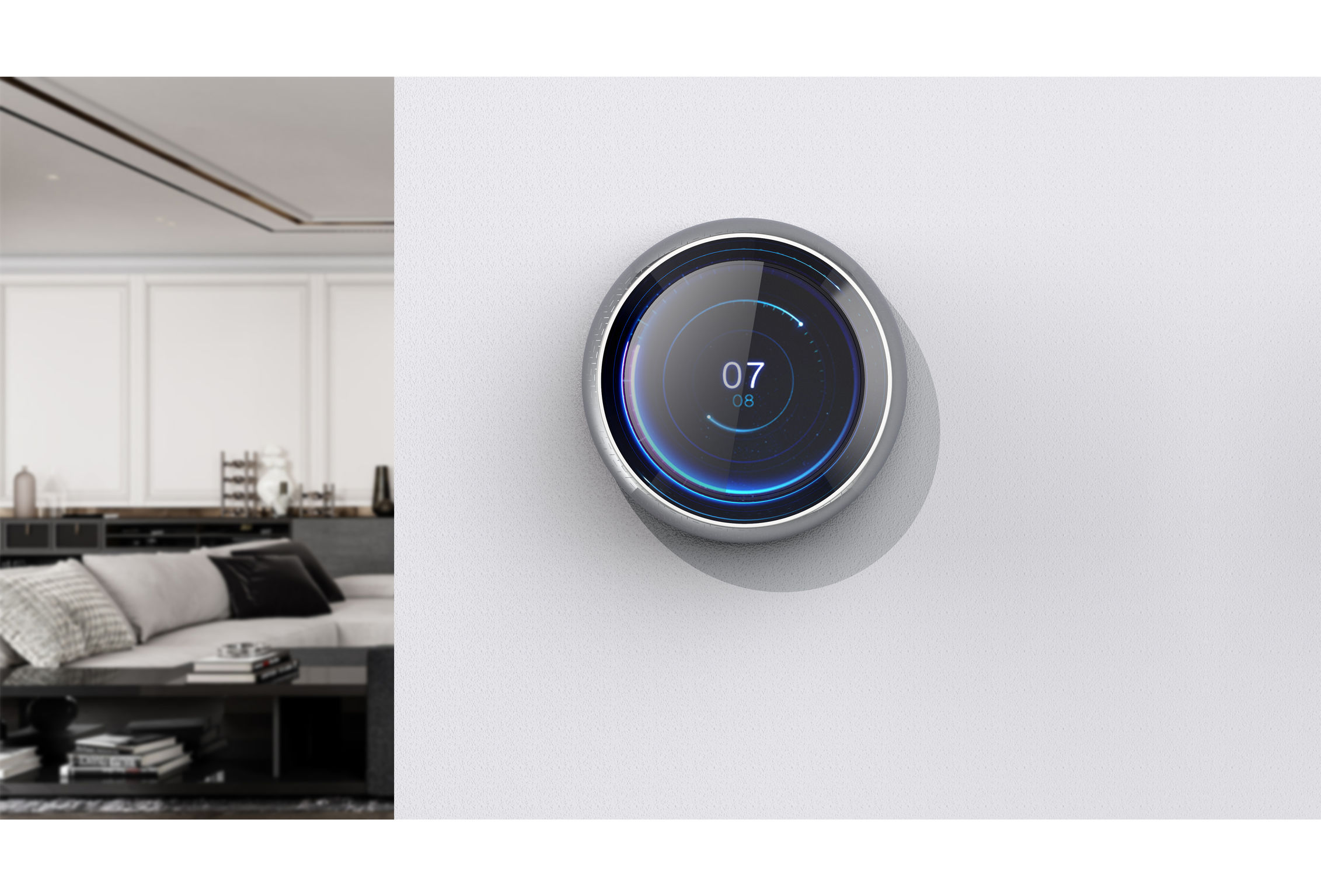 product design，Architectural technology，Smart home panel，