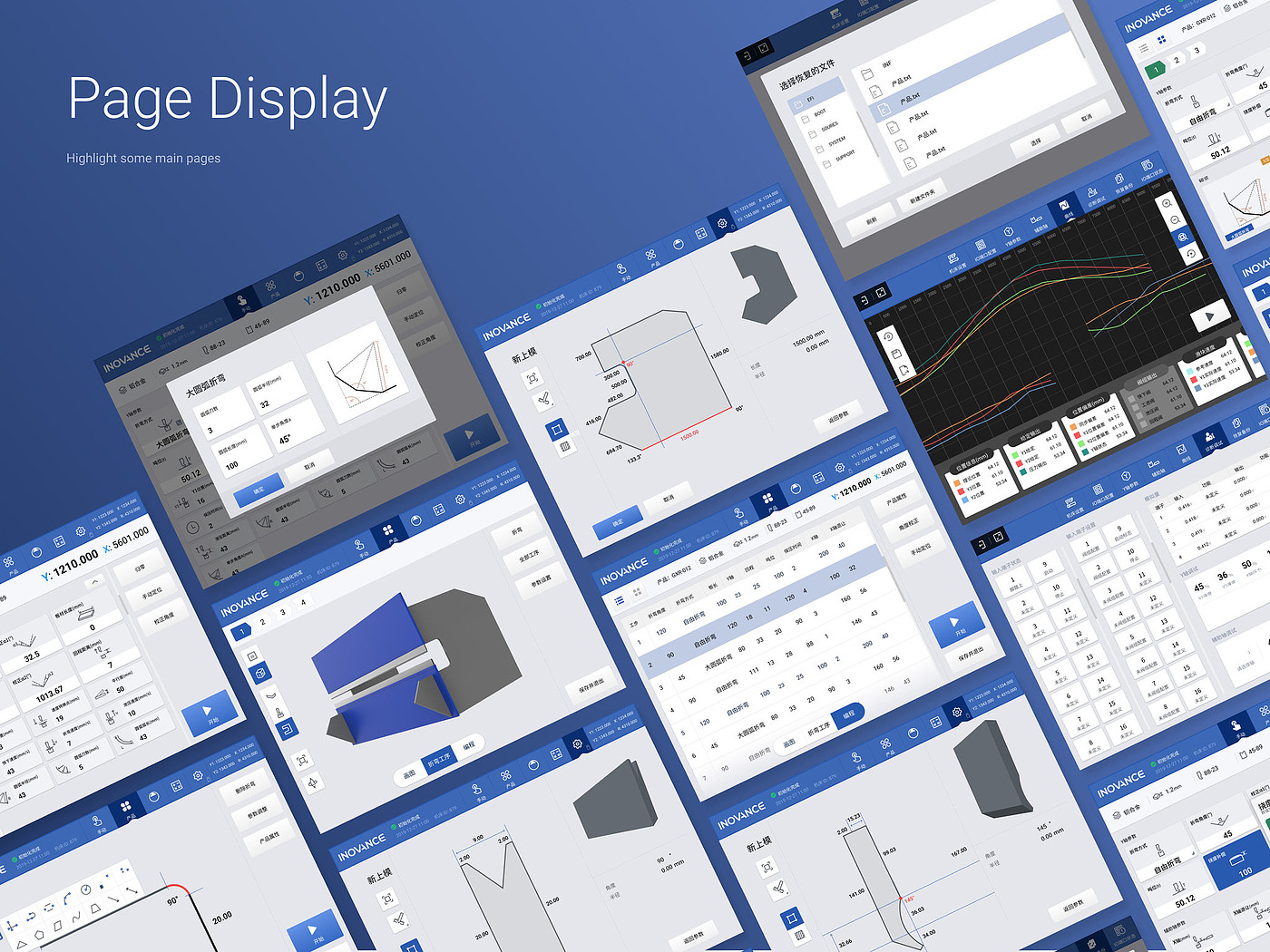 User interface (UI)，Product interface，Industrial machine interface，