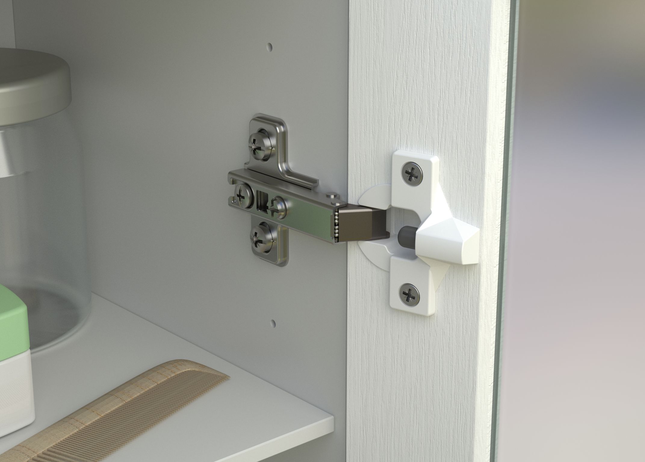 product design，Furniture/Home Decoration，Bathroom cabinet door hinge，