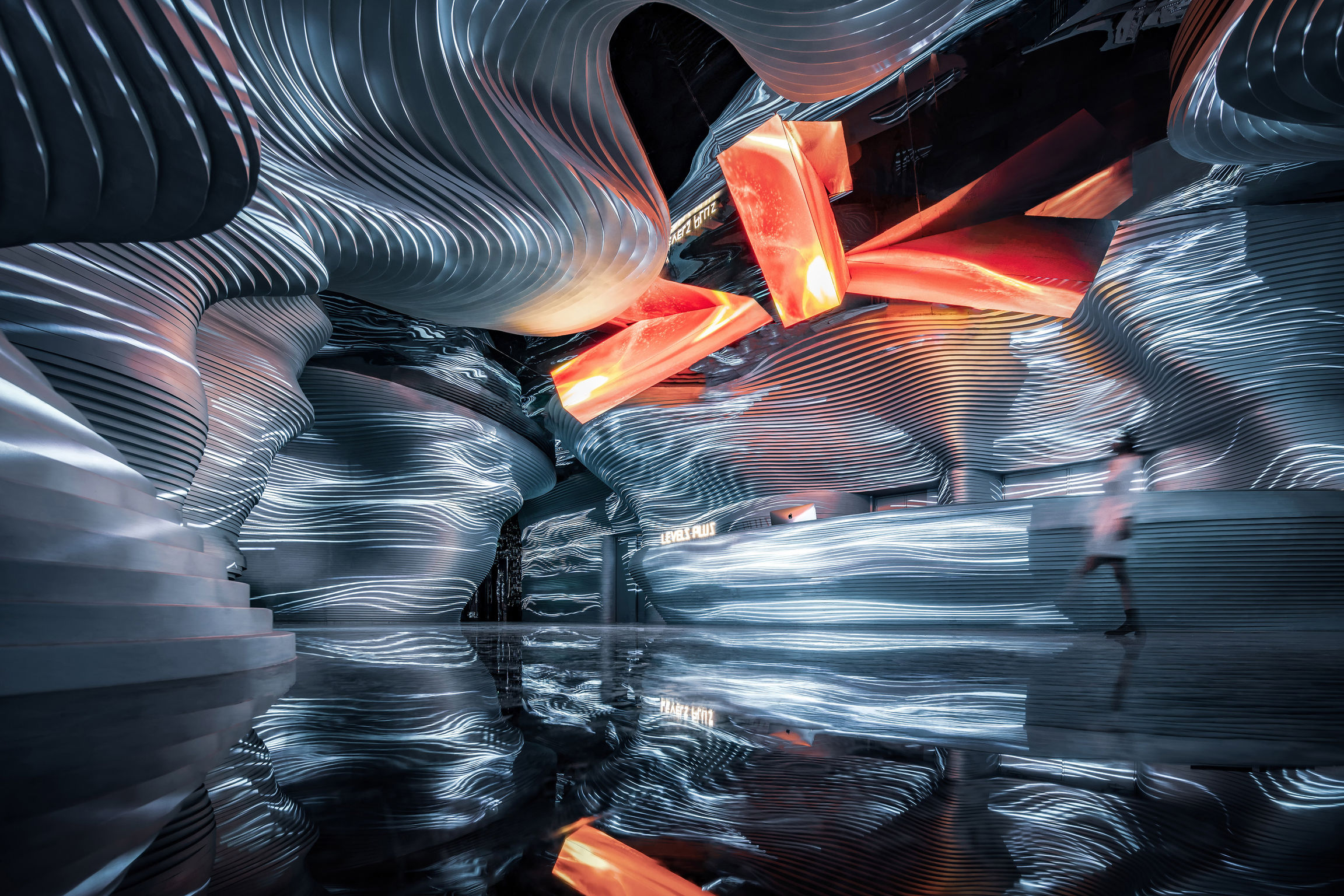 Interior design，Hospitality space，Entertainment place，