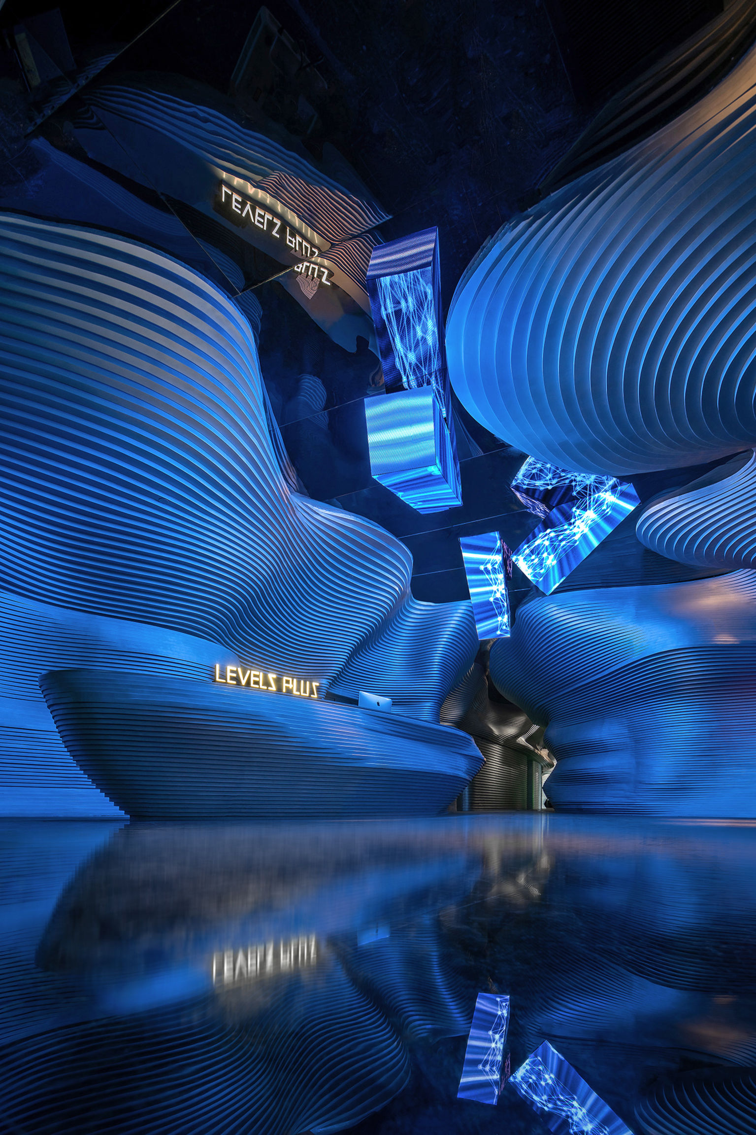 Interior design，Hospitality space，Entertainment place，