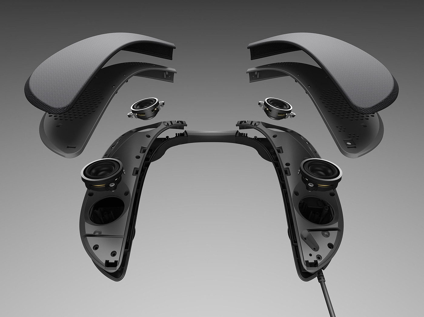product design，E-sports/virtual reality technology products，Electric competition speaker，