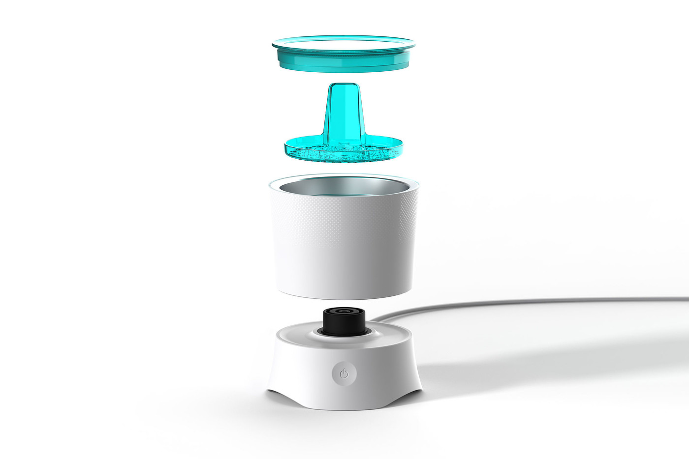 product design，Beauty/care，Ultrasonic cleaning machine，