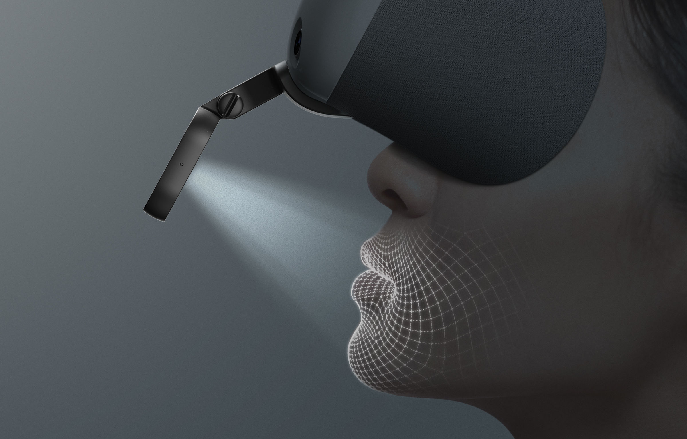 product design，E-sports/virtual reality technology products，VR face tracker，