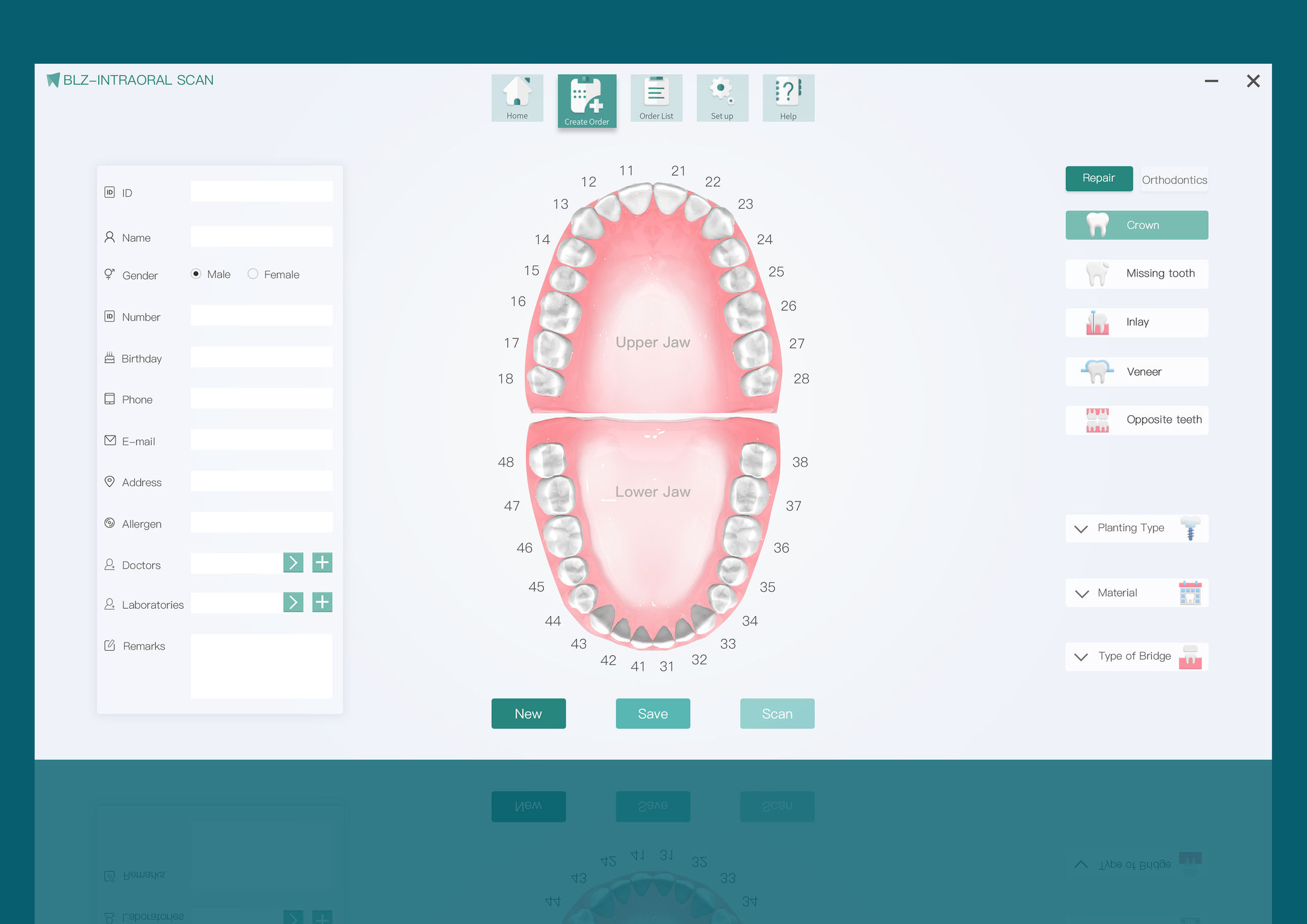 User experience (UX)，Product design UX，Intraoral scanner，