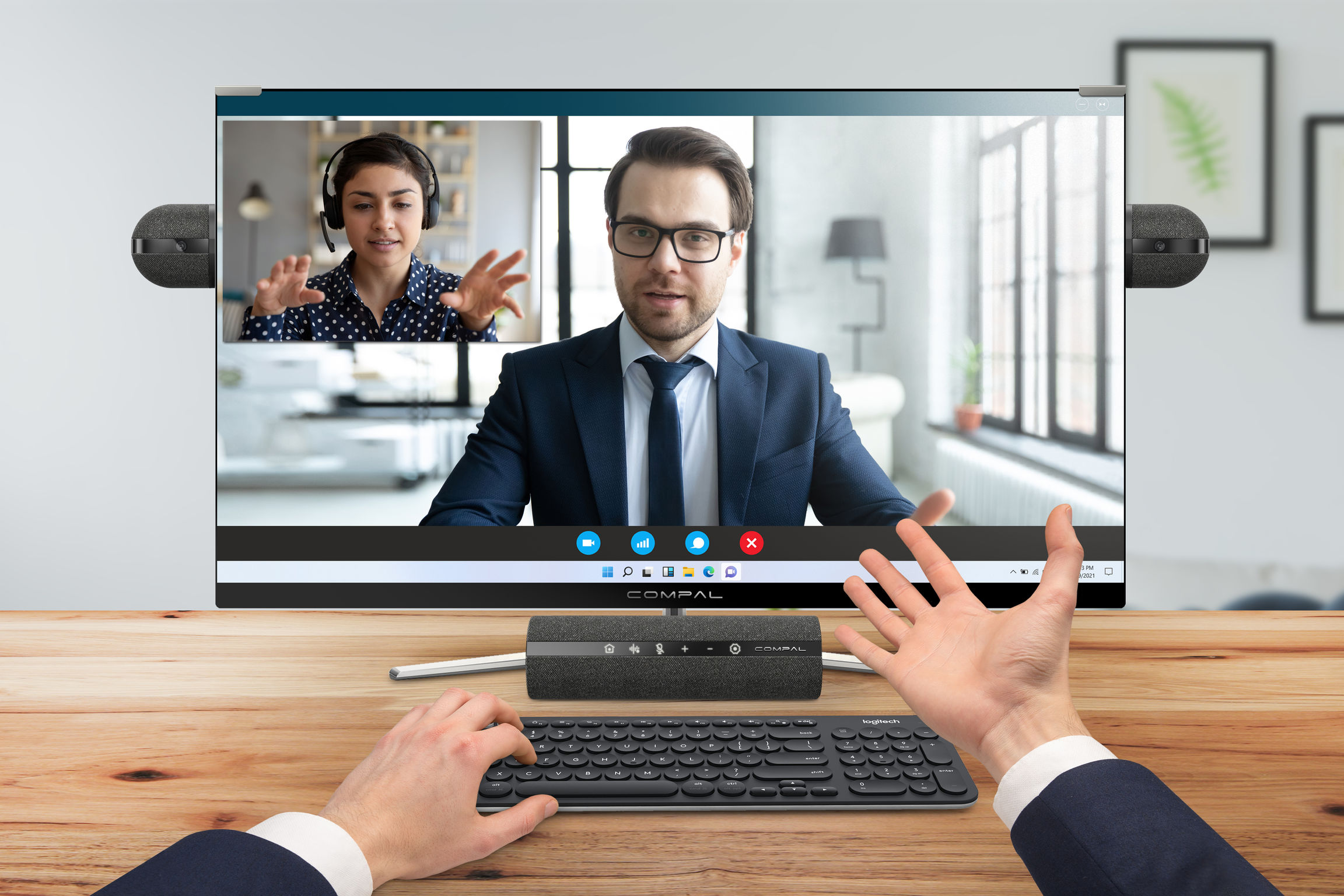 product design，Television/video camera，Conference camera，