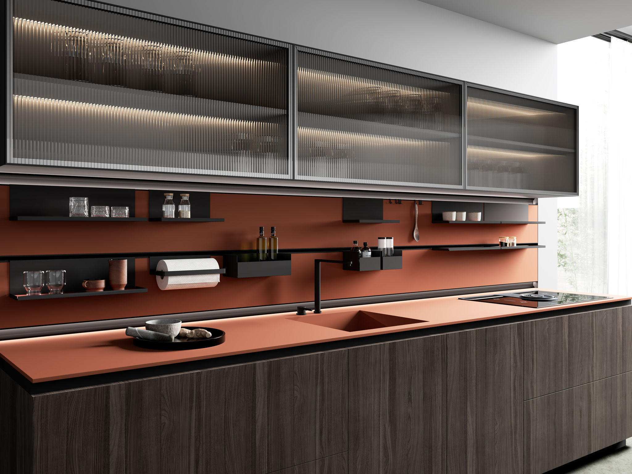 product design，kitchen，Galley Panel，