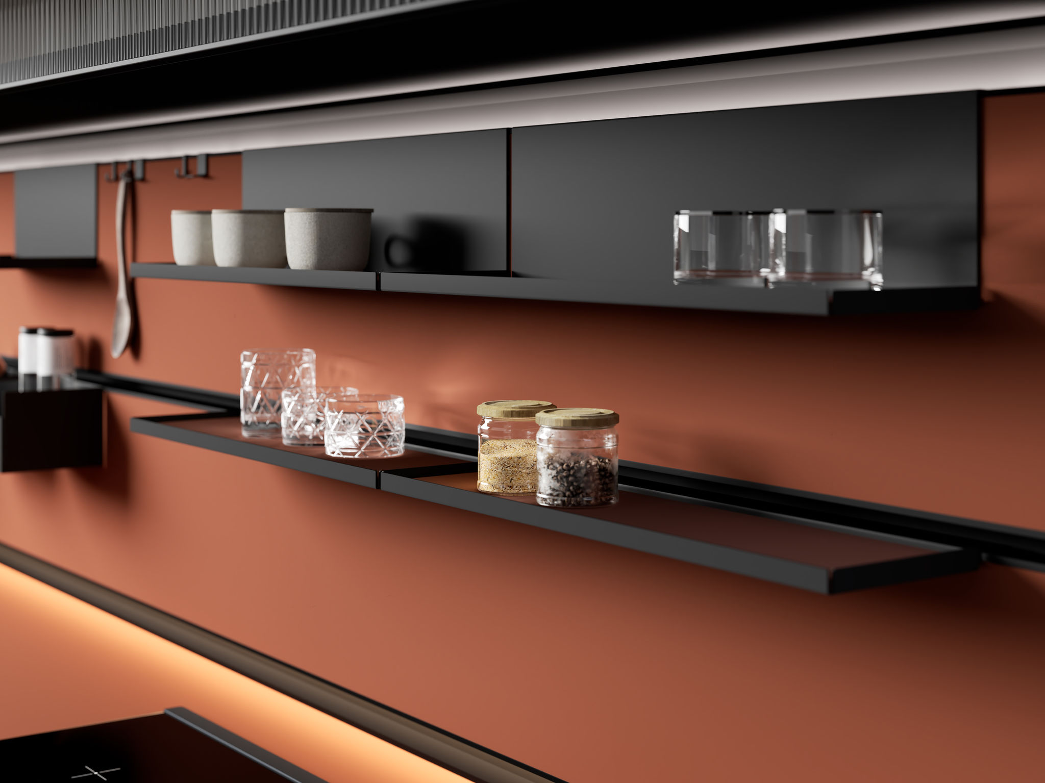 product design，kitchen，Galley Panel，