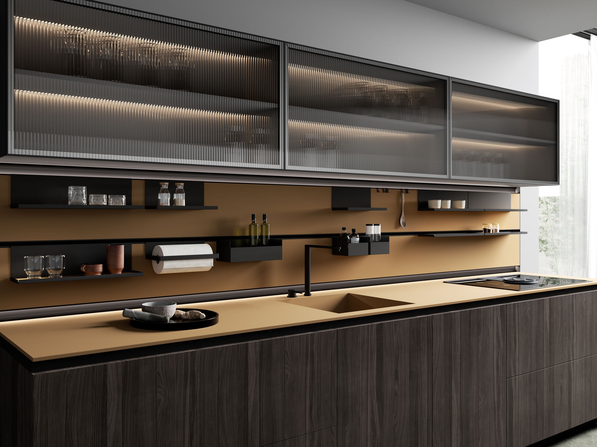 product design，kitchen，Galley Panel，