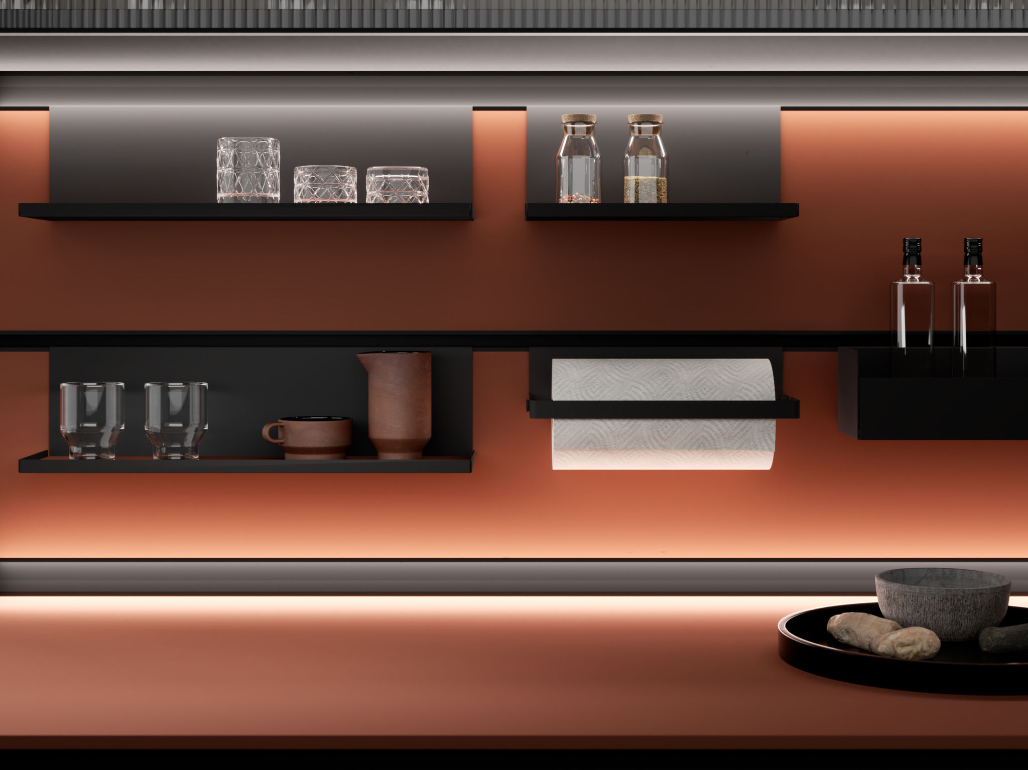 product design，kitchen，Galley Panel，