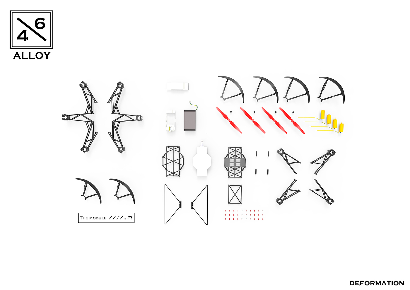 UAV，Toys，modularization，