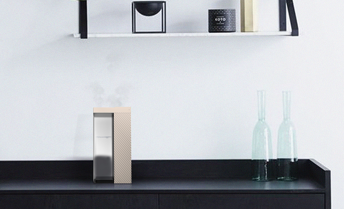 DEW，Humidifier，app，Belt induction charging base，Convenient cleaning，
