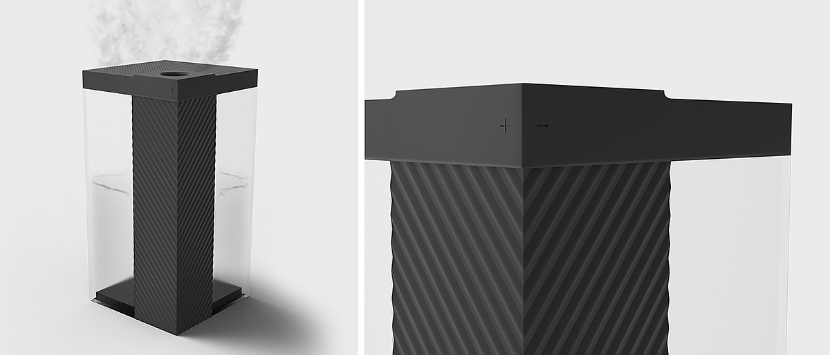 DEW，Humidifier，app，Belt induction charging base，Convenient cleaning，