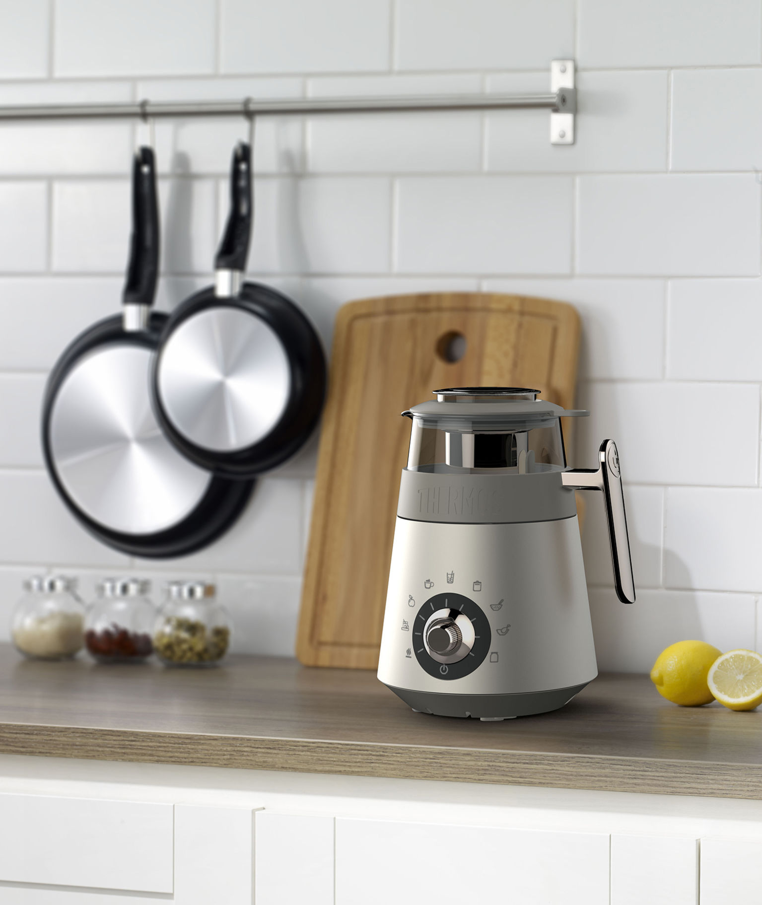 product design，kitchen，Multifunctional kettle，