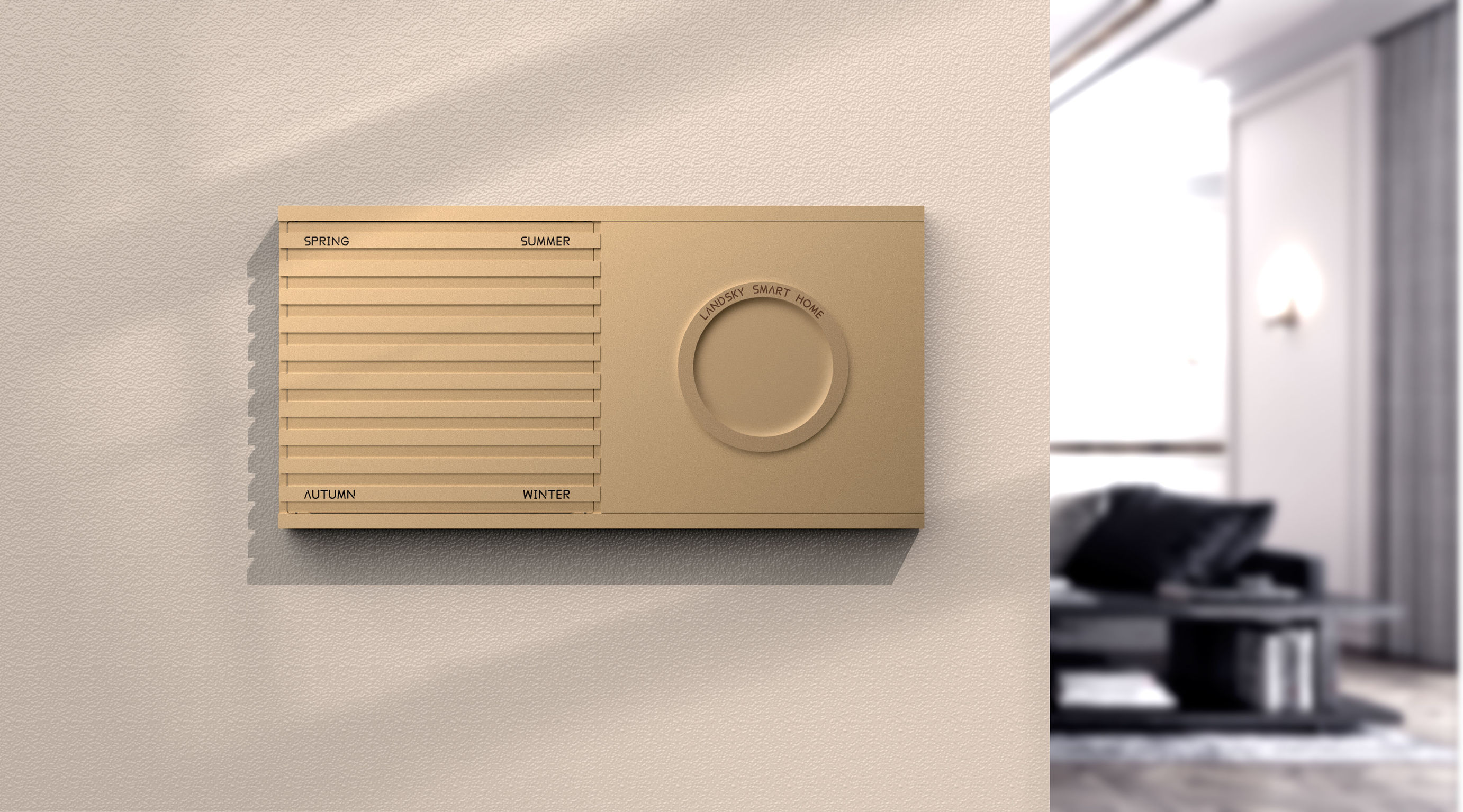 product design，Architectural technology，Smart home panel，