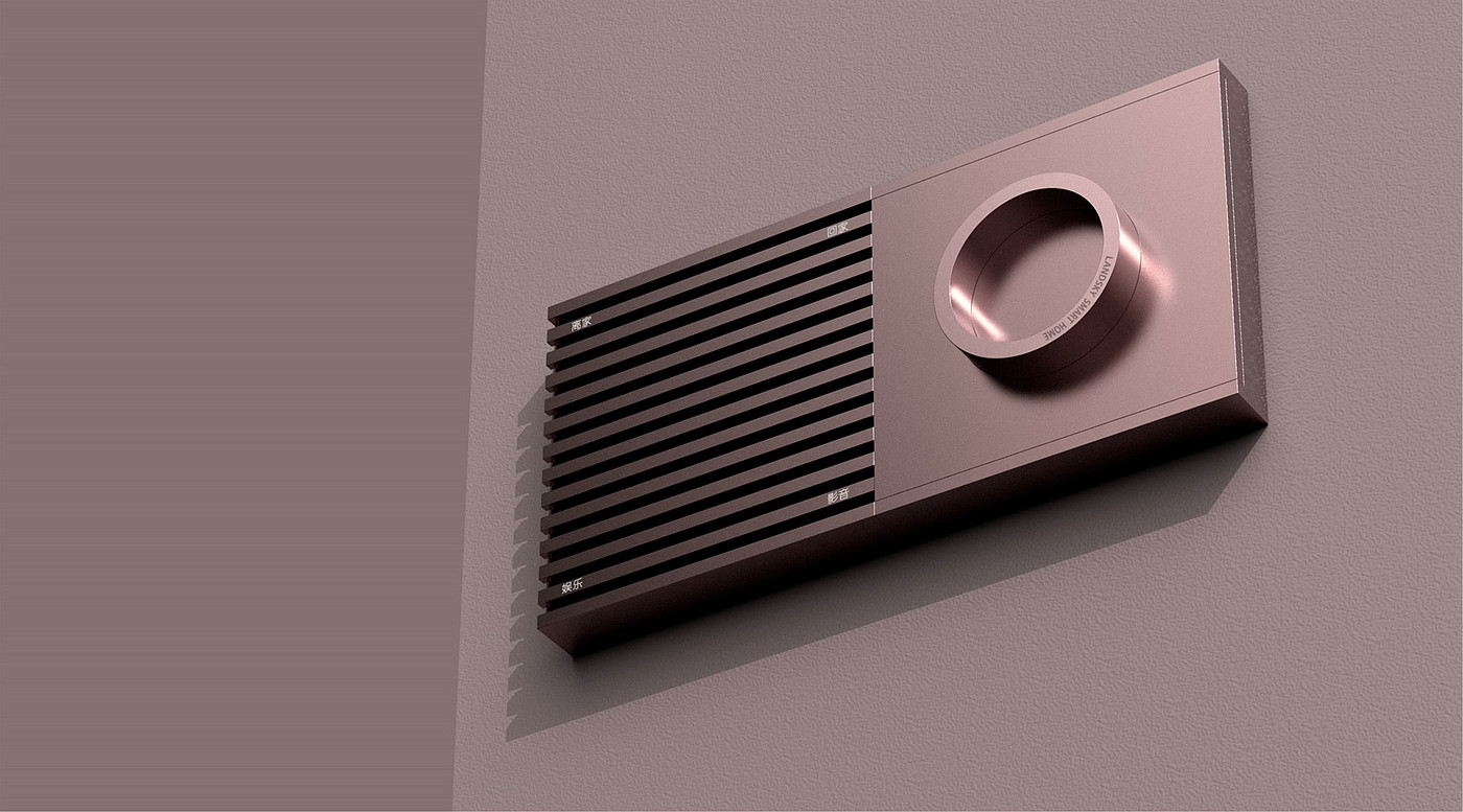 product design，Architectural technology，Smart home panel，