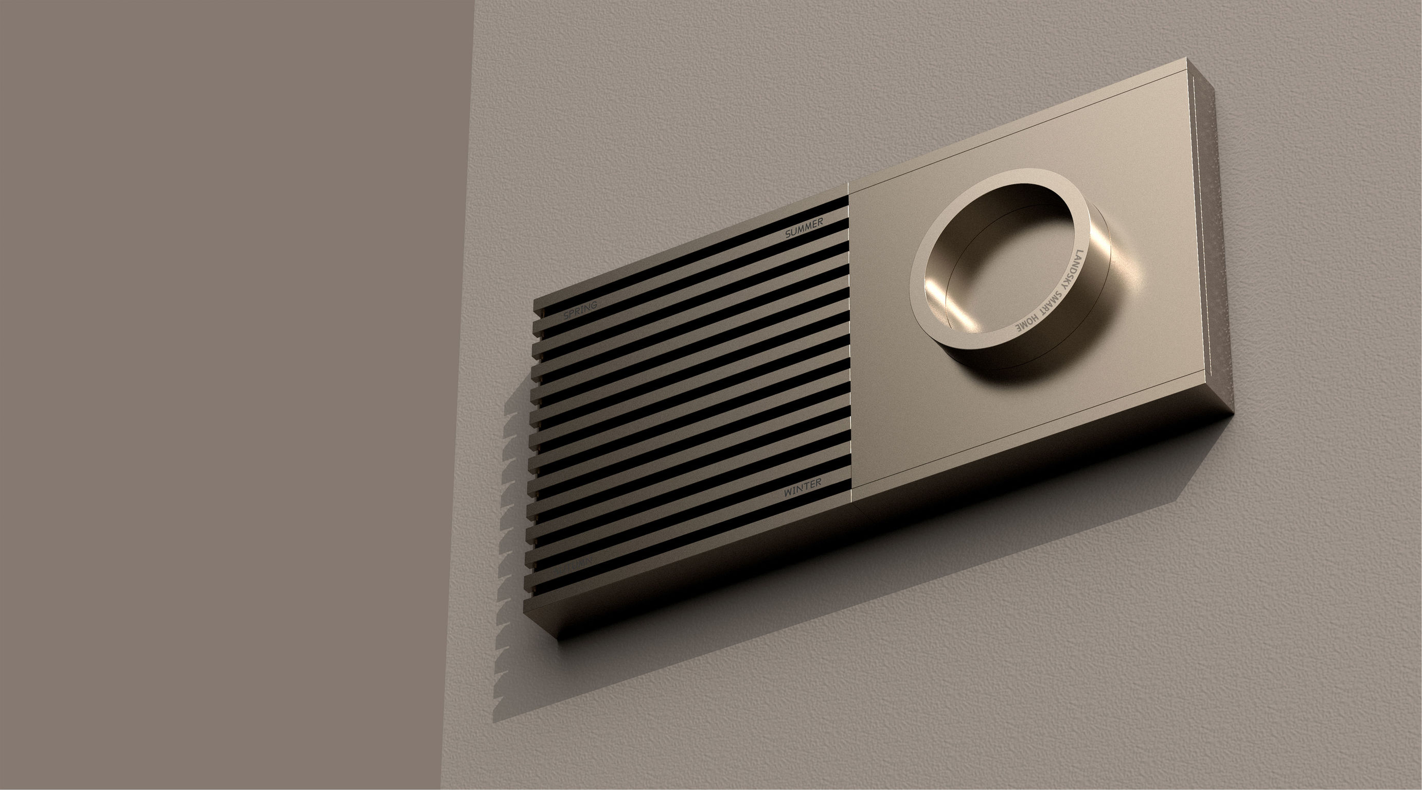 product design，Architectural technology，Smart home panel，