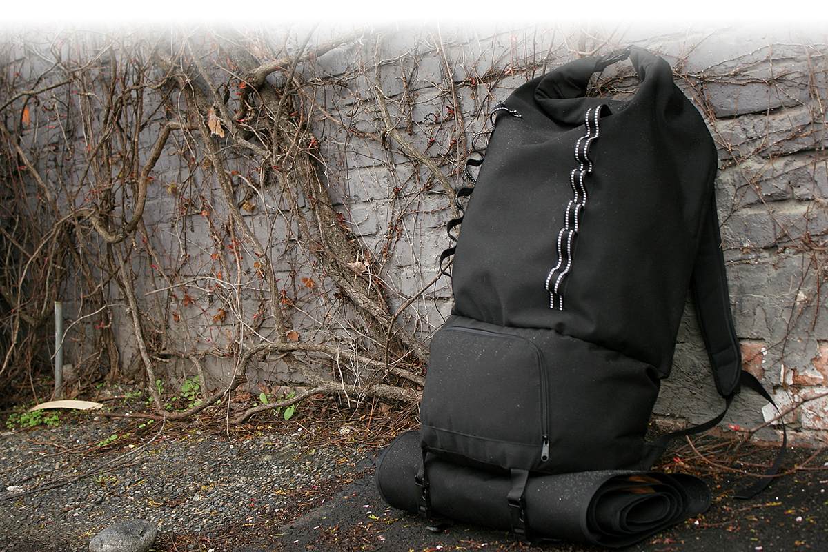 locus，背包，防水，Sunbrella面料，黑色，帆布，