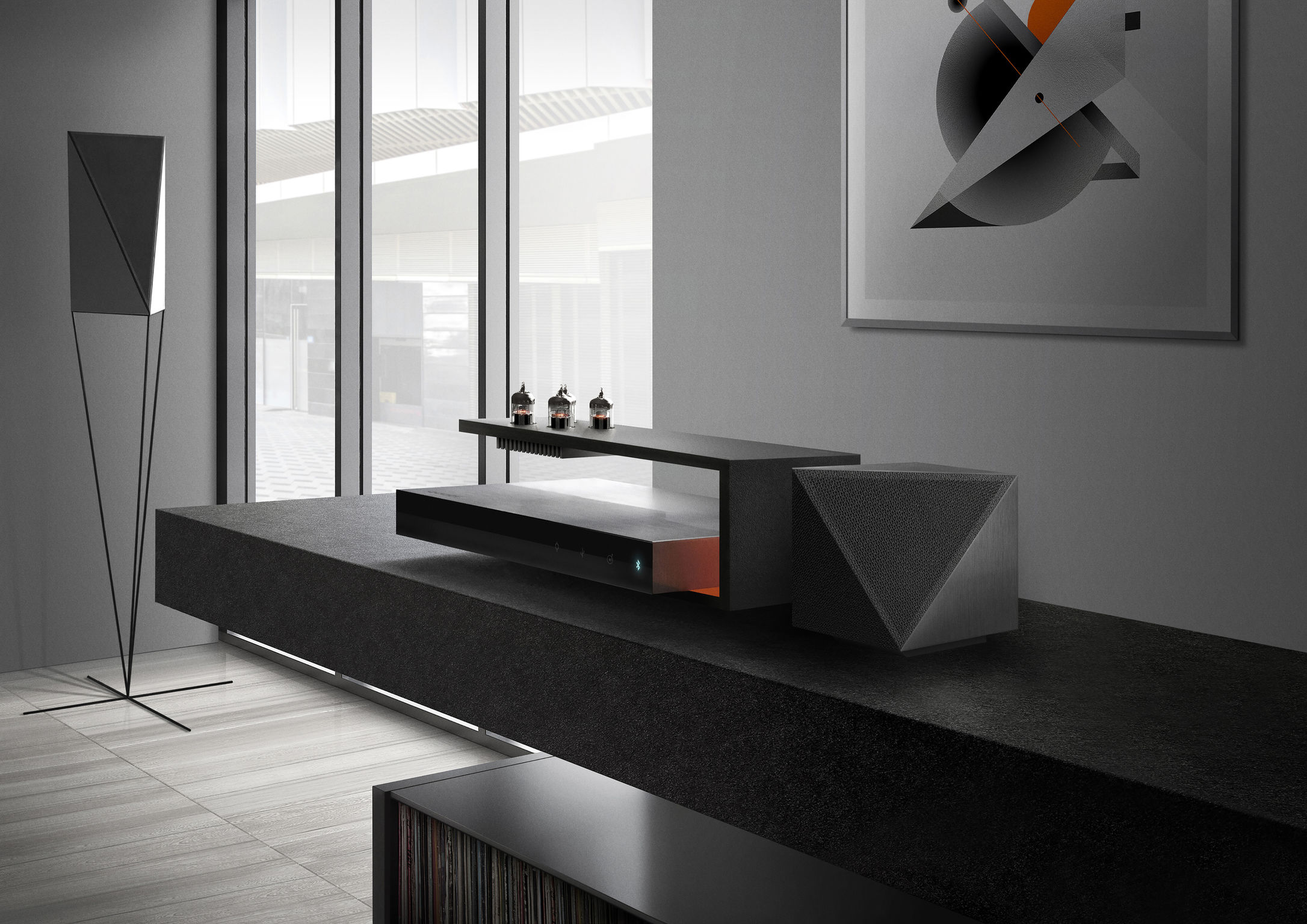 Professional concept，Product concept，Vacuum tube amplifier，