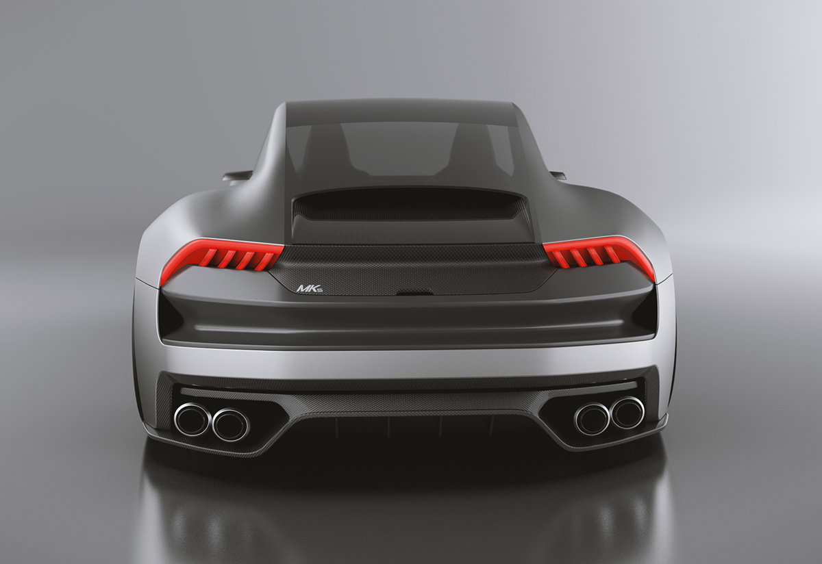 Traffic design，Sports car，Concept Car，Modeling and rendering，