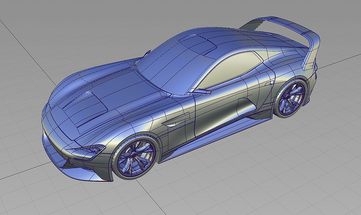 交通设计，跑车，概念车，建模渲染，