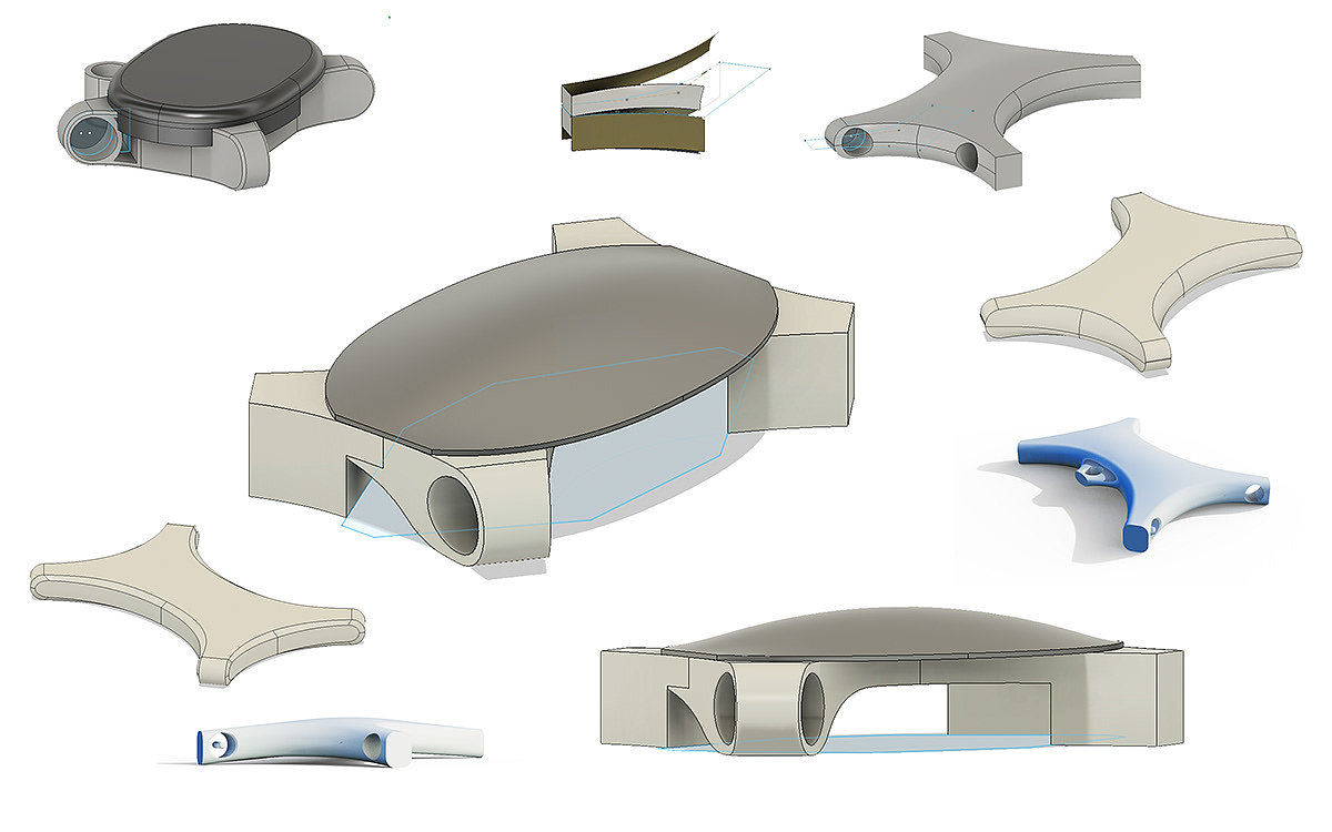 product design，Science and technology，Appearance design，Underwater UAV，