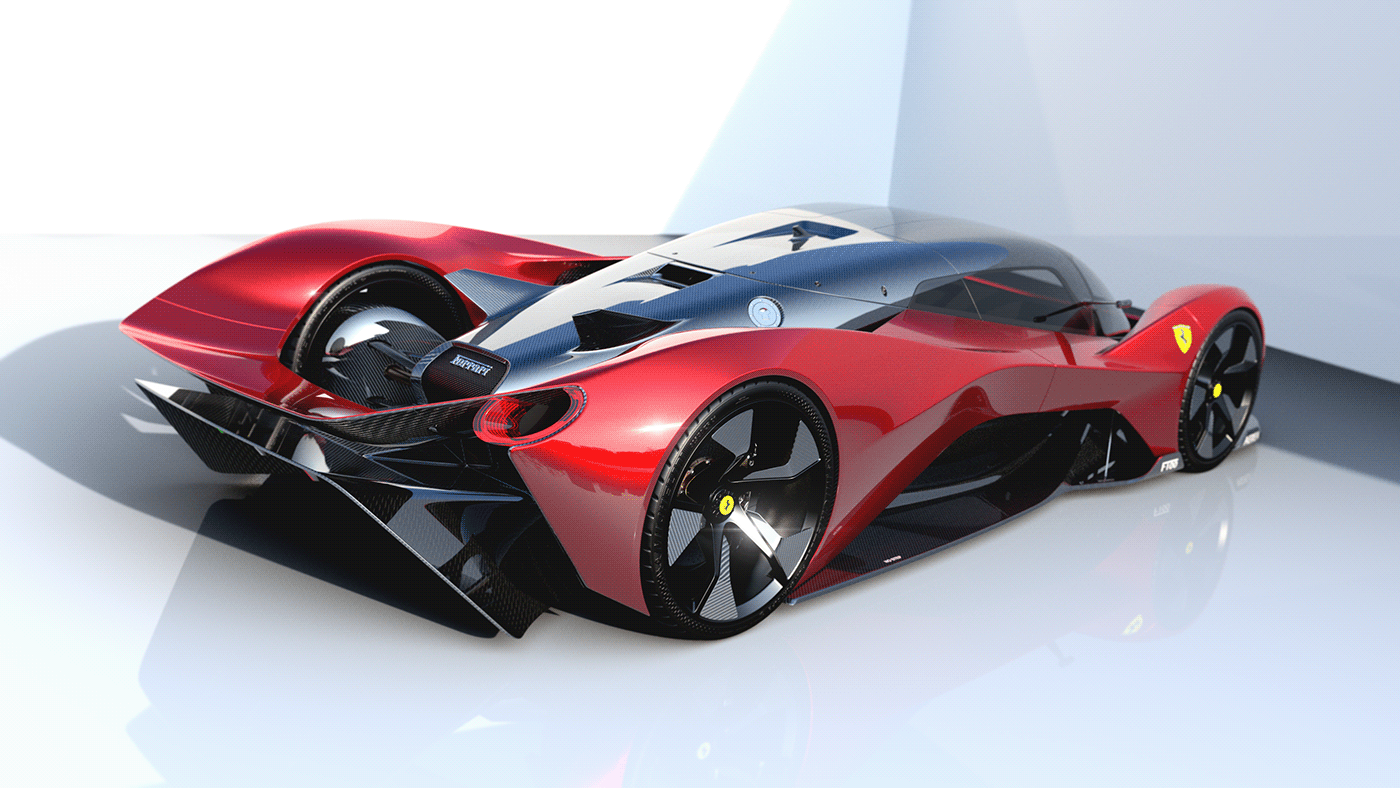 Ferrari，ferrari，Super car，Automobile design，