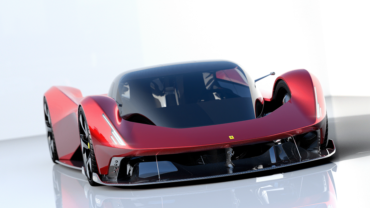 Ferrari，ferrari，Super car，Automobile design，