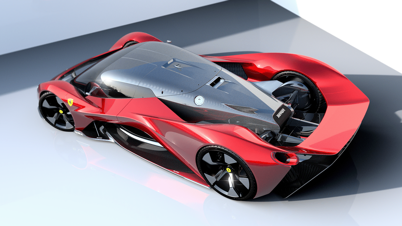 Ferrari，ferrari，Super car，Automobile design，