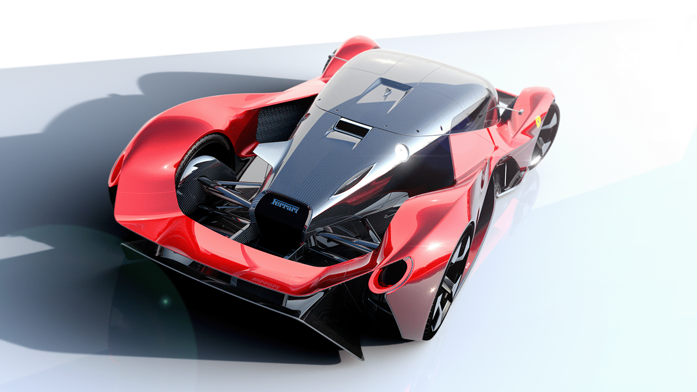 Ferrari，ferrari，Super car，Automobile design，