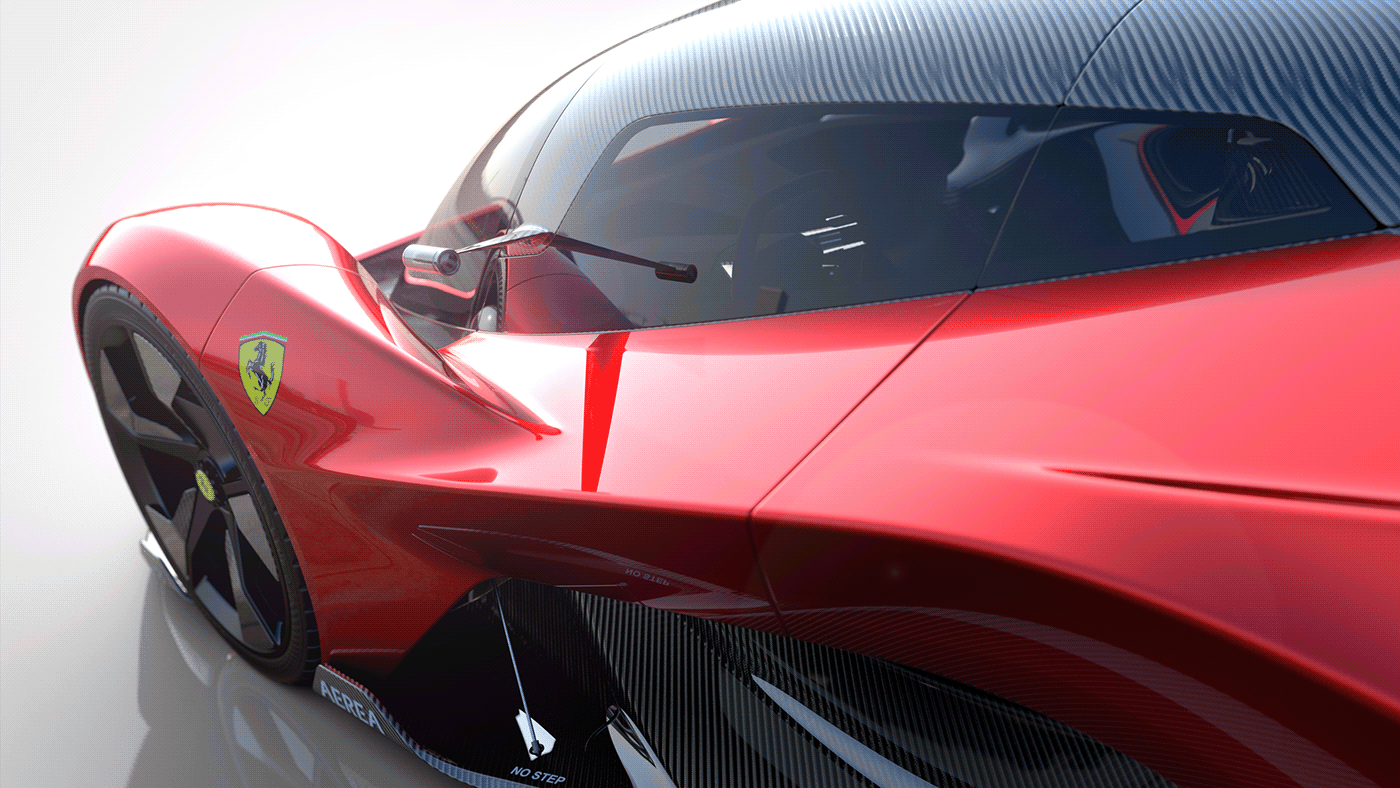 Ferrari，ferrari，Super car，Automobile design，