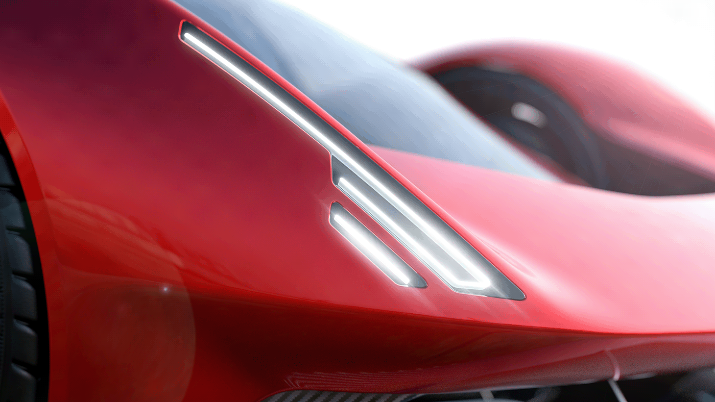 Ferrari，ferrari，Super car，Automobile design，