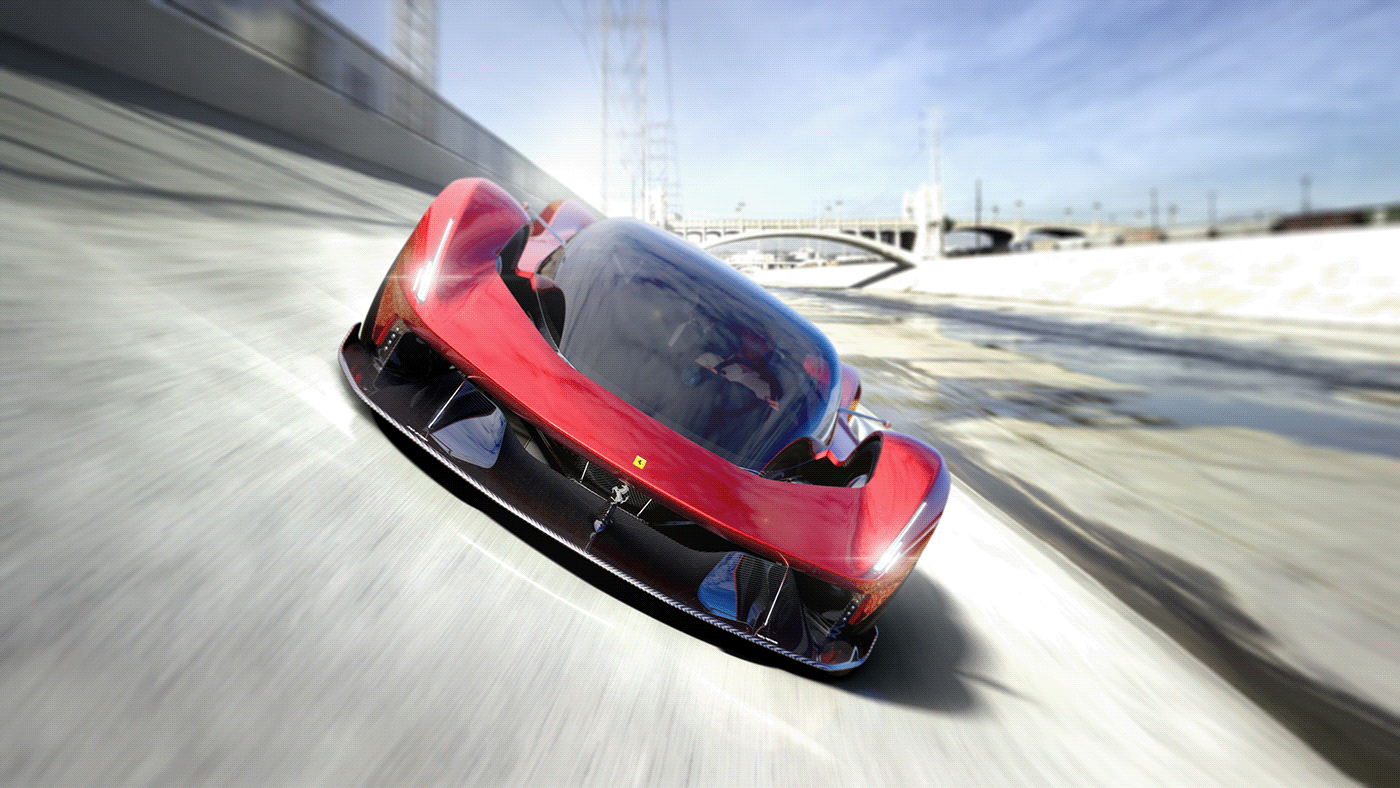 Ferrari，ferrari，Super car，Automobile design，