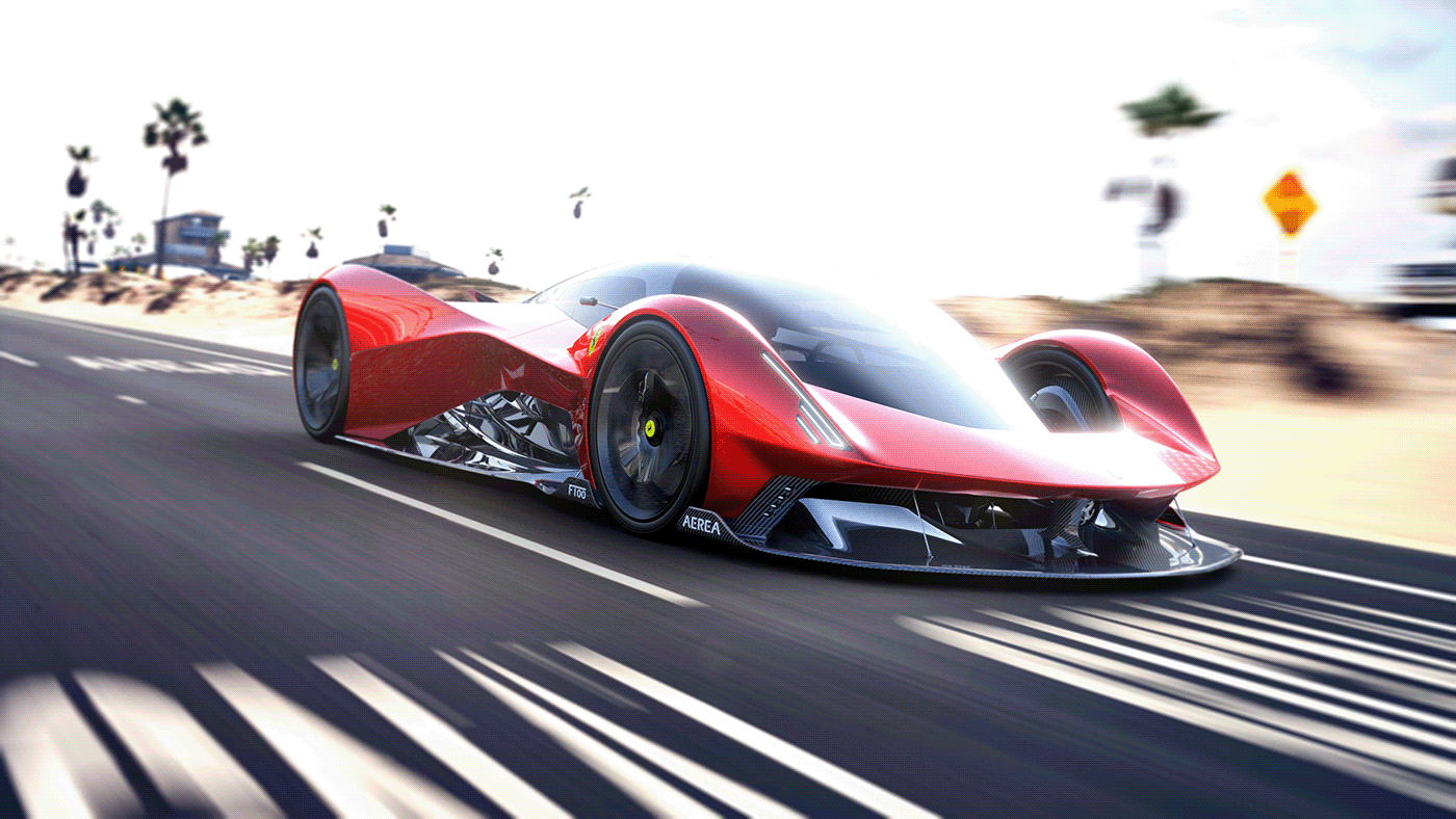 Ferrari，ferrari，Super car，Automobile design，