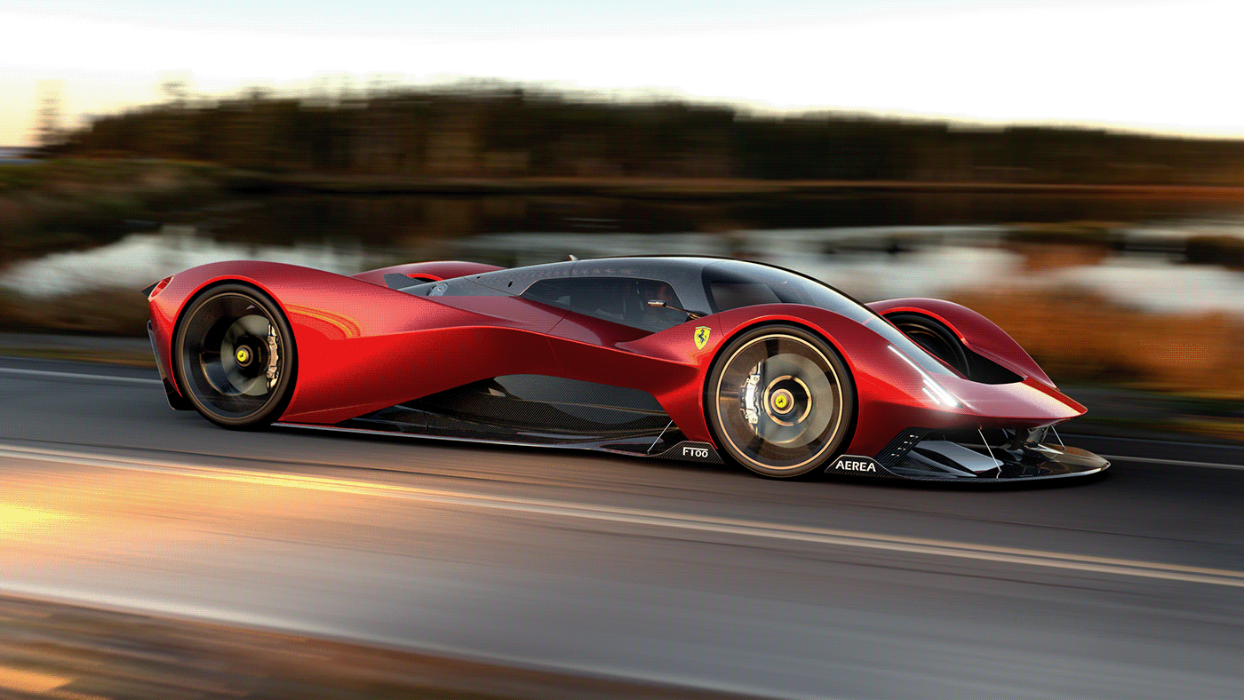 Ferrari，ferrari，Super car，Automobile design，