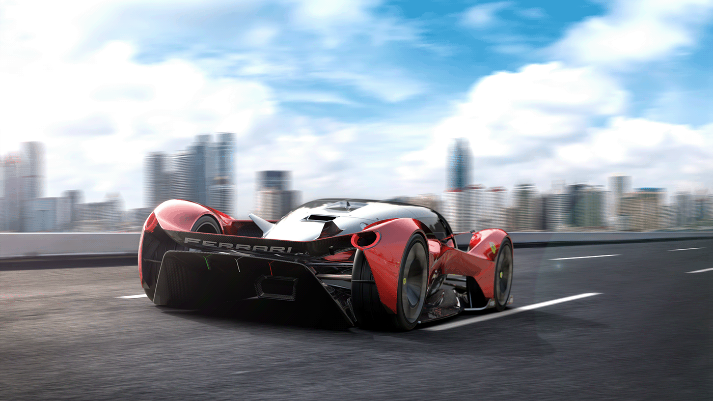 Ferrari，ferrari，Super car，Automobile design，