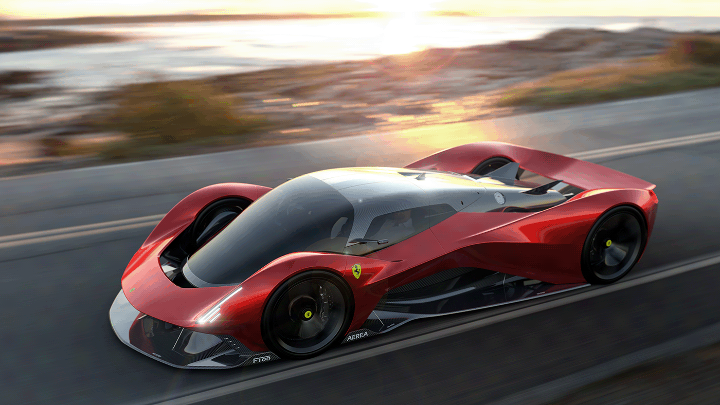 Ferrari，ferrari，Super car，Automobile design，