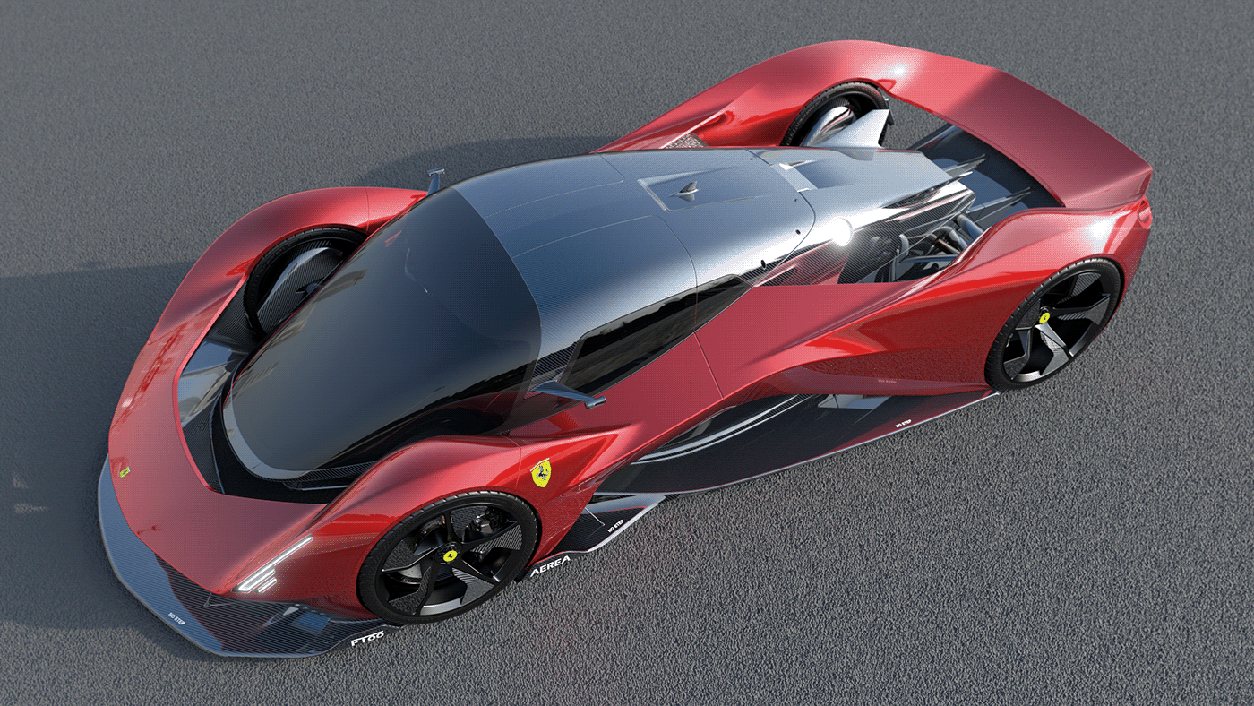 Ferrari，ferrari，Super car，Automobile design，