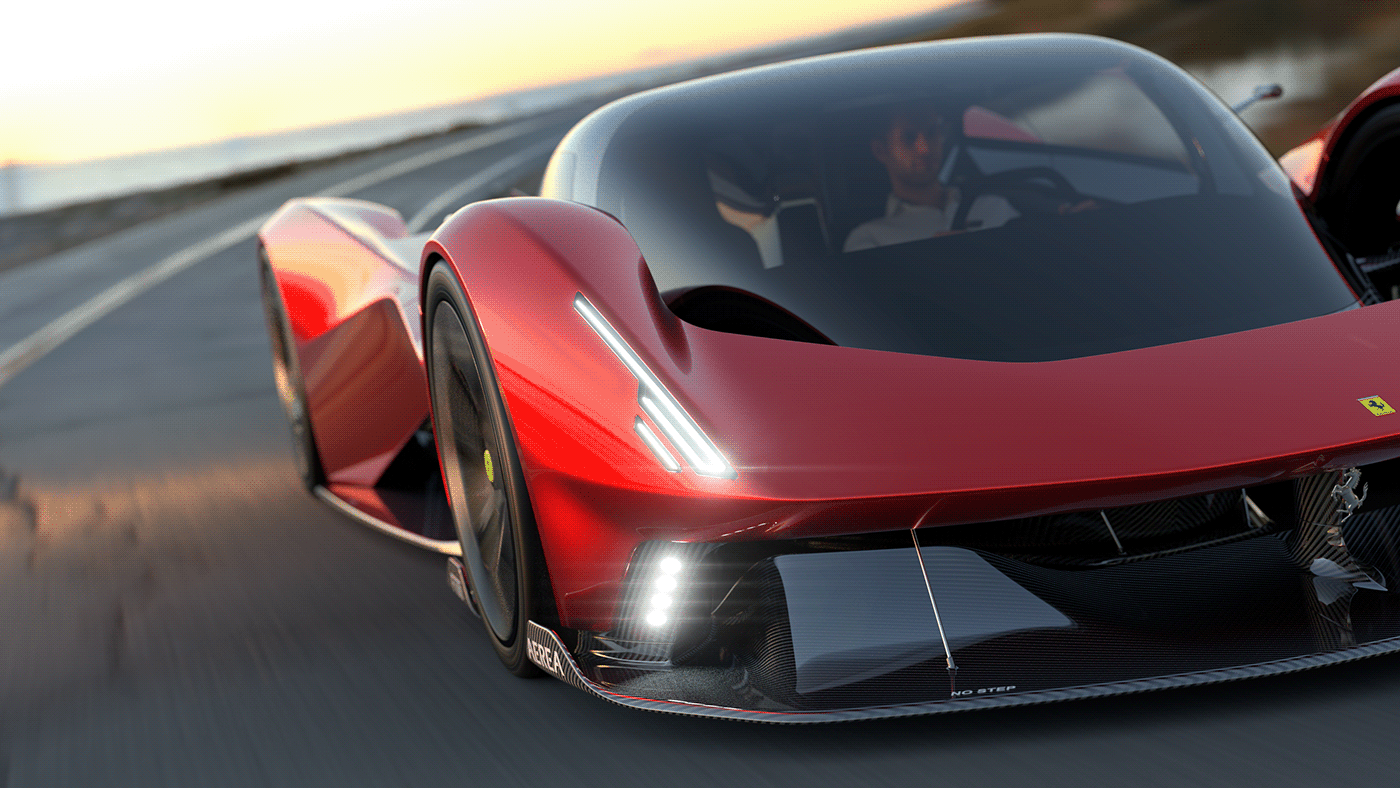 Ferrari，ferrari，Super car，Automobile design，