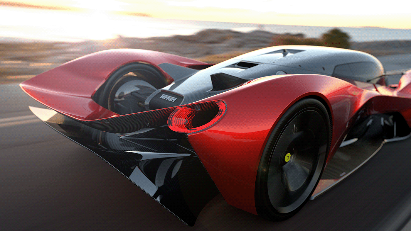 Ferrari，ferrari，Super car，Automobile design，