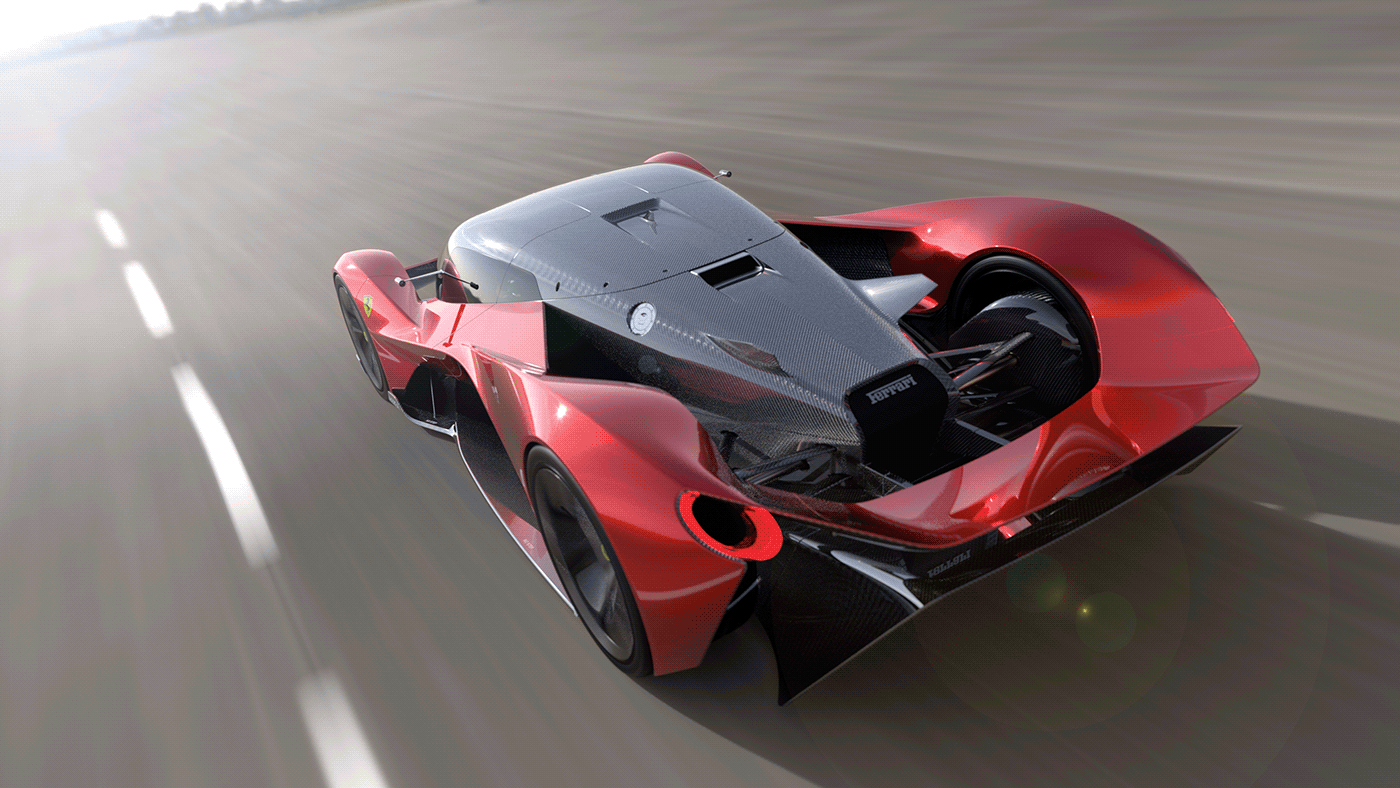 Ferrari，ferrari，Super car，Automobile design，